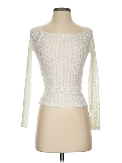 Pre-owned Astr Cardigan Sweater In Ivory