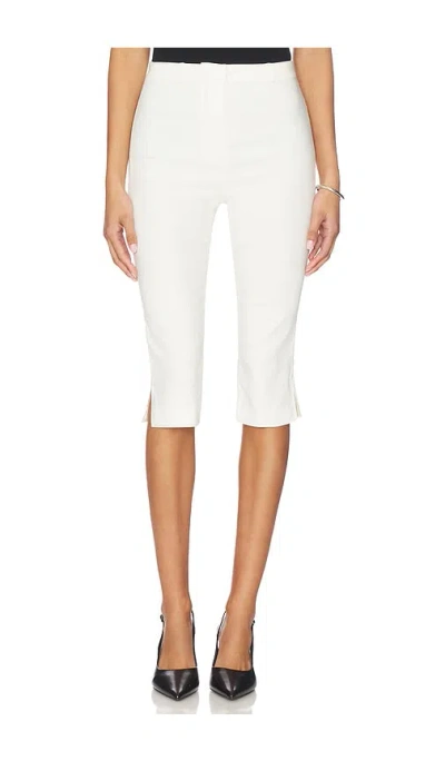 Astr Cardin Capri Pants In White