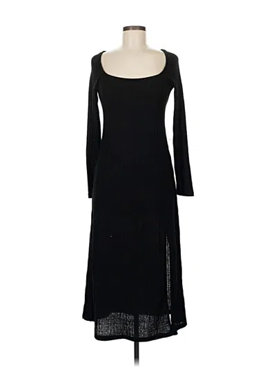 Pre-owned Astr Casual Dress In Black