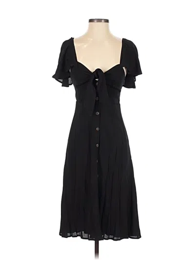 Pre-owned Astr Casual Dress In Black