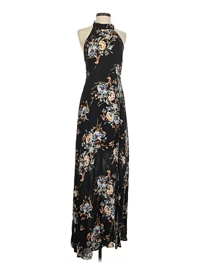 Pre-owned Astr Casual Dress In Black