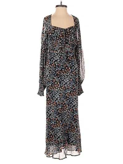 Pre-owned Astr Casual Dress In Black