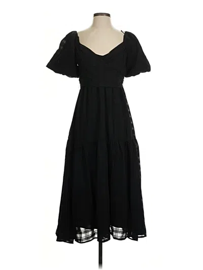Pre-owned Astr Casual Dress In Black