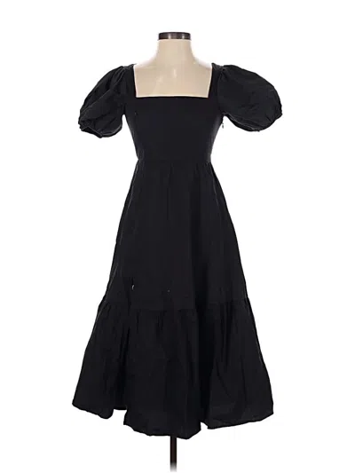 Pre-owned Astr Casual Dress In Black