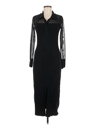 Pre-owned Astr Casual Dress In Black