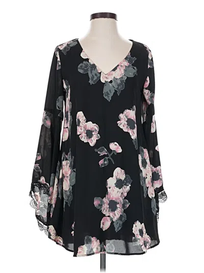 Pre-owned Astr Casual Dress In Black