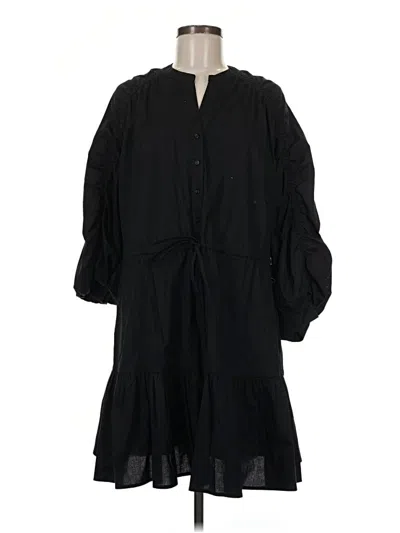Pre-owned Astr Casual Dress In Black
