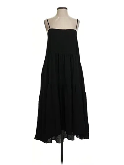 Pre-owned Astr Casual Dress In Black