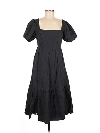 Pre-owned Astr Casual Dress In Black