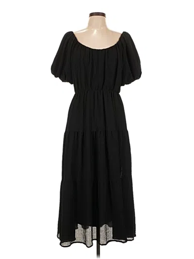 Pre-owned Astr Casual Dress In Black