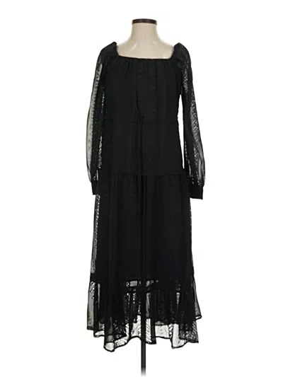 Pre-owned Astr Casual Dress In Black