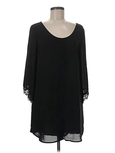Pre-owned Astr Casual Dress In Black