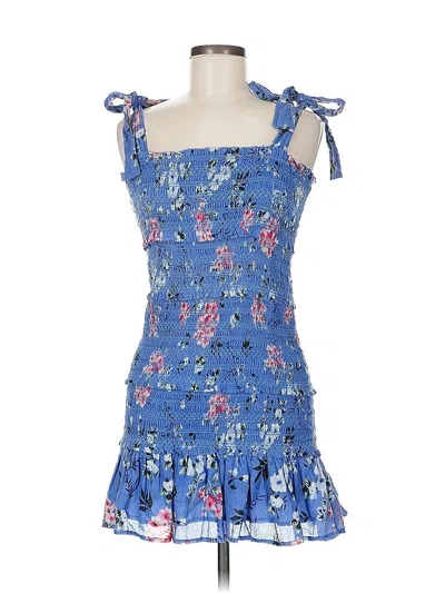 Pre-owned Astr Casual Dress In Blue