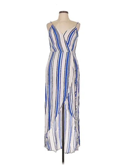 Pre-owned Astr Casual Dress In Blue