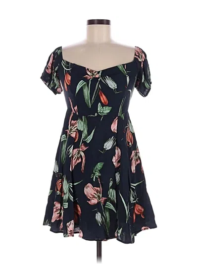 Pre-owned Astr Casual Dress In Blue