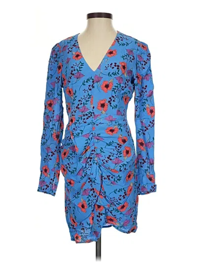 Pre-owned Astr Casual Dress In Blue