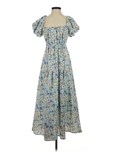 Pre-owned Astr Casual Dress In Blue