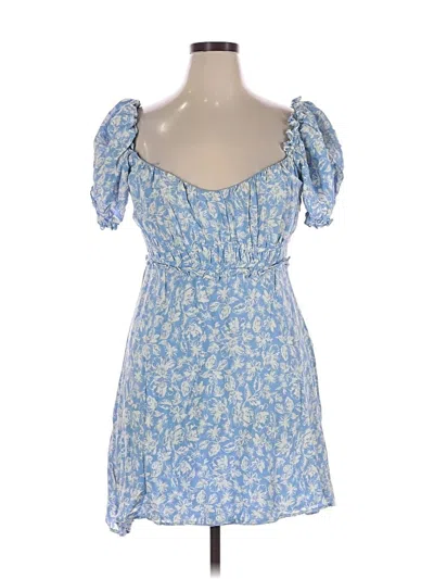 Pre-owned Astr Casual Dress In Blue