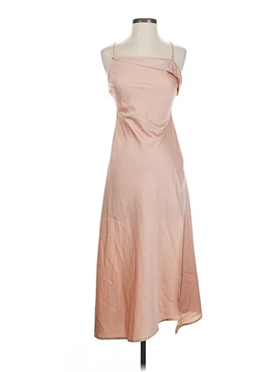 Pre-owned Astr Casual Dress In Brown