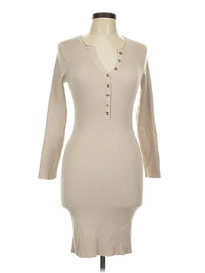 Pre-owned Astr Casual Dress In Brown