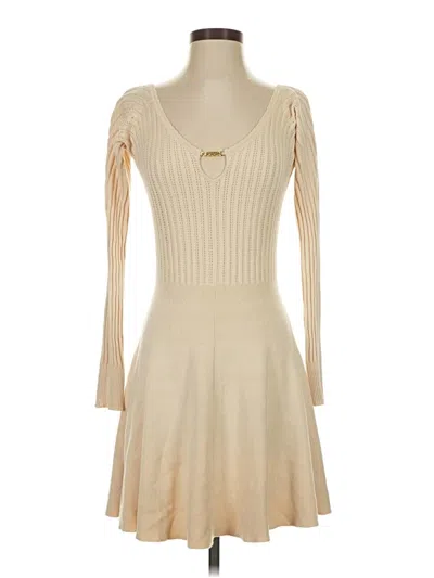 Pre-owned Astr Casual Dress In Brown