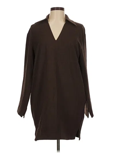 Pre-owned Astr Casual Dress In Brown