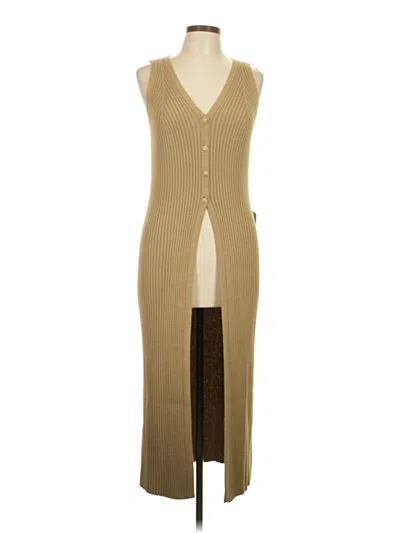 Pre-owned Astr Casual Dress In Brown