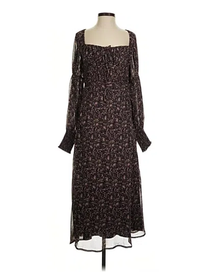 Pre-owned Astr Casual Dress In Brown