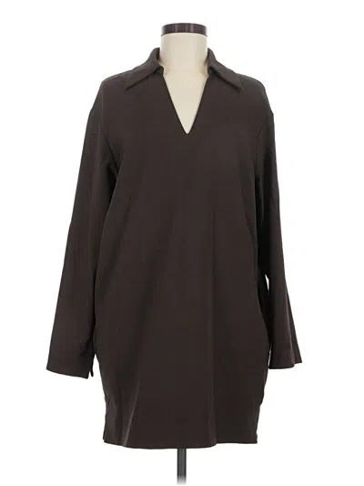 Pre-owned Astr Casual Dress In Brown