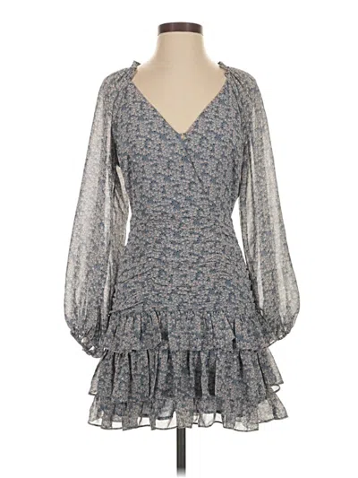 Pre-owned Astr Casual Dress In Gray
