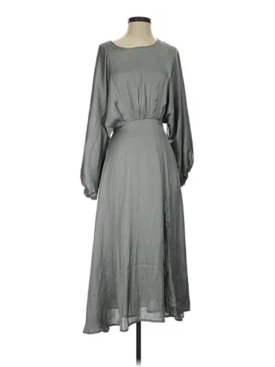 Pre-owned Astr Casual Dress In Gray