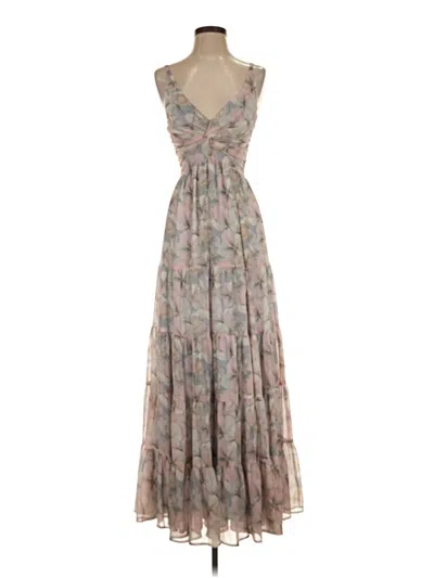 Pre-owned Astr Casual Dress In Gray