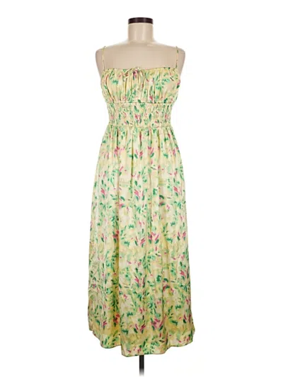 Pre-owned Astr Casual Dress In Green