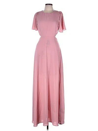 Pre-owned Astr Casual Dress In Pink