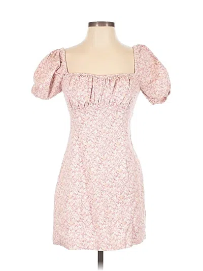 Pre-owned Astr Casual Dress In Pink