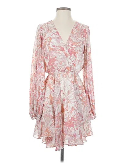 Pre-owned Astr Casual Dress In Pink