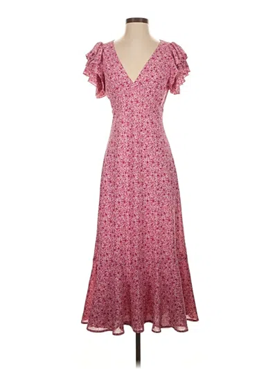 Pre-owned Astr Casual Dress In Pink