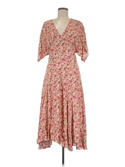 Pre-owned Astr Casual Dress In Pink
