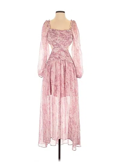 Pre-owned Astr Casual Dress In Pink