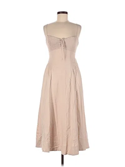 Pre-owned Astr Casual Dress In Tan