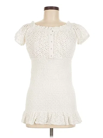 Pre-owned Astr Casual Dress In White