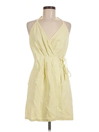 Pre-owned Astr Casual Dress In Yellow