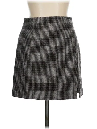 Pre-owned Astr Casual Skirt In Gray