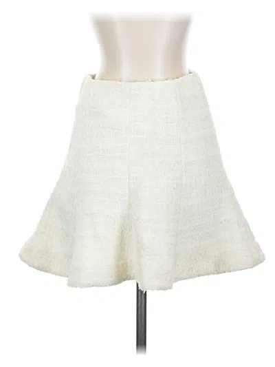 Pre-owned Astr Casual Skirt In Ivory