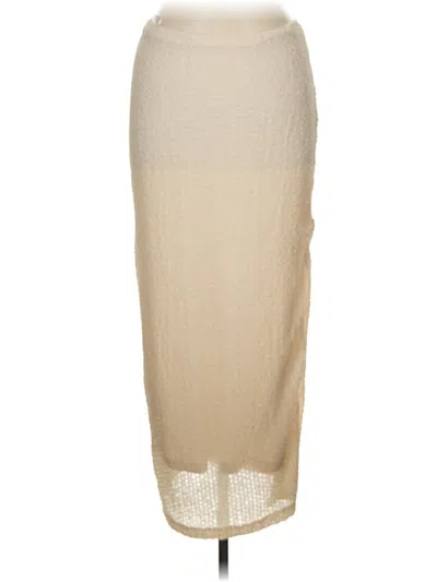 Pre-owned Astr Casual Skirt In Ivory