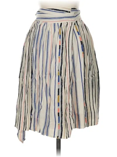Pre-owned Astr Casual Skirt In White