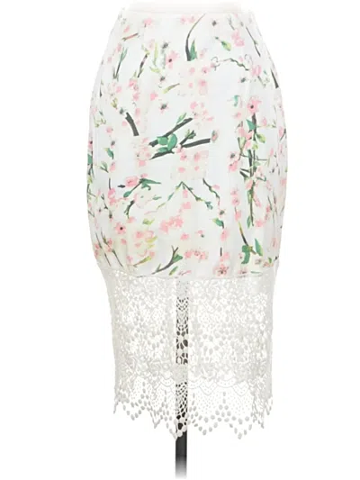 Astr Casual Skirt In White