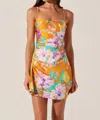 Astr The Label Cerinthe Floral Minidress