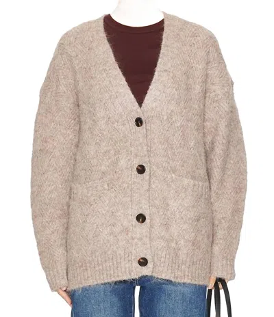 Astr Charli Sweater In Taupe In Grey