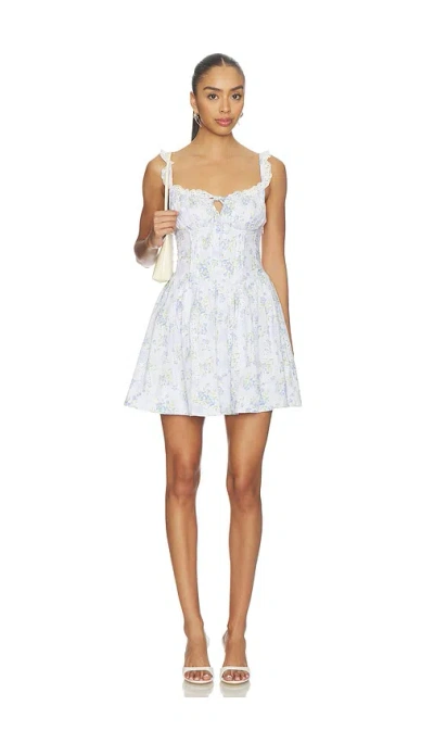 Astr Charlotte Dress In White